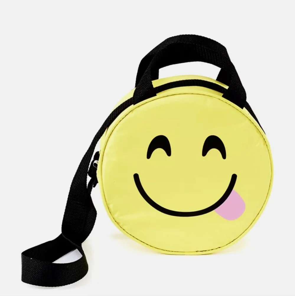 Samba New York Insulated Lunch Bag Tote Cooler Figural Smiley Face BNWT $ALE!